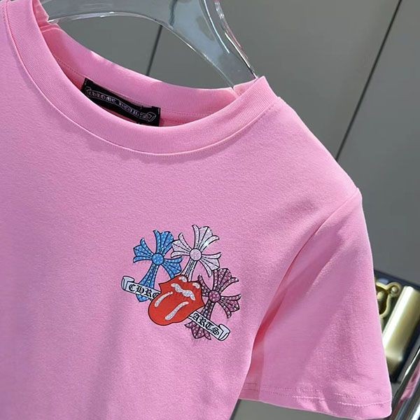 ☆超人気☆クロムハーツ グラフィックプリント Tシャツ 偽物 Kux07136